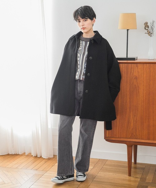 RAGEBLUE(レイジブルー)の「バックスリット/デニムパンツ(デニムパンツ・レディース・ブラック/ブルー・FREE)」の3枚目の写真