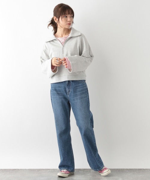 RAGEBLUE(レイジブルー)の「バックスリット/デニムパンツ(デニムパンツ・レディース・ブラック/ブルー・FREE)」の11枚目の写真