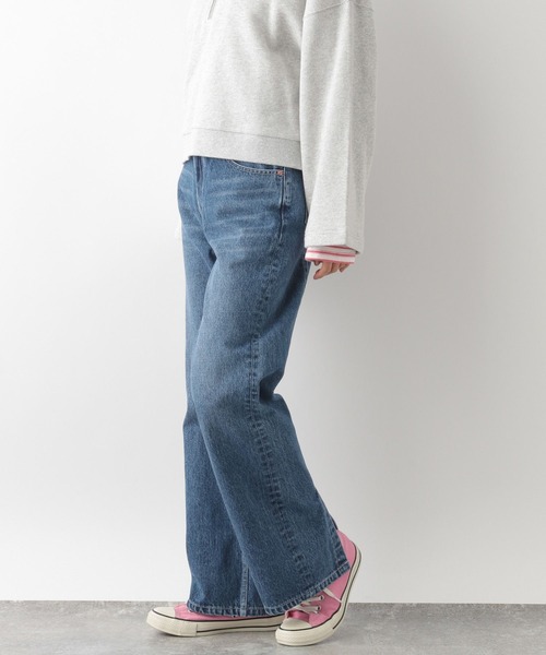 RAGEBLUE(レイジブルー)の「バックスリット/デニムパンツ(デニムパンツ・レディース・ブラック/ブルー・FREE)」の14枚目の写真