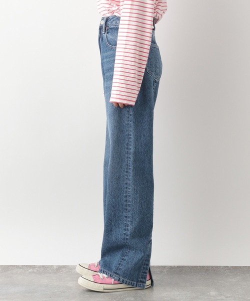 RAGEBLUE(レイジブルー)の「バックスリット/デニムパンツ(デニムパンツ・レディース・ブラック/ブルー・FREE)」の15枚目の写真