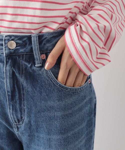 RAGEBLUE(レイジブルー)の「バックスリット/デニムパンツ(デニムパンツ・レディース・ブラック/ブルー・FREE)」の18枚目の写真