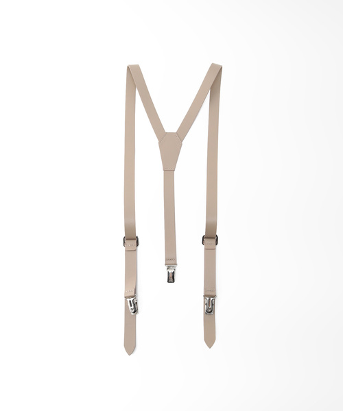 SLOBE IENA(スローブイエナ)の「【LEFIJE/レフィージェ】 レザーサスペンダー(サスペンダー・レディース・ベージュ系その他・FREE)」の3枚目の写真