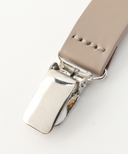 SLOBE IENA(スローブイエナ)の「【LEFIJE/レフィージェ】 レザーサスペンダー(サスペンダー・レディース・ベージュ系その他・FREE)」の4枚目の写真