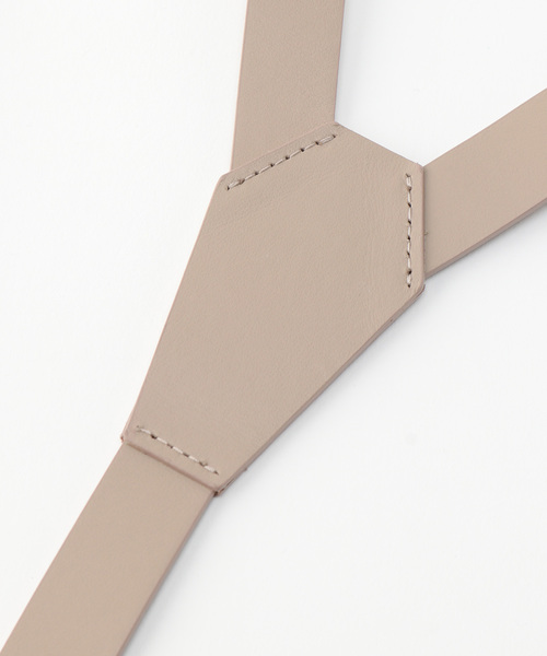 SLOBE IENA(スローブイエナ)の「【LEFIJE/レフィージェ】 レザーサスペンダー(サスペンダー・レディース・ベージュ系その他・FREE)」の6枚目の写真