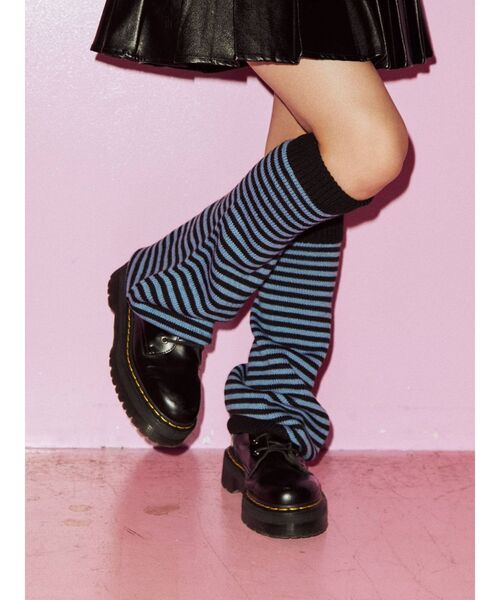 jouetie（ジュエティ）の「レッグウォーマー（レッグウォーマー・レディース・アイボリー/ピンク/グリーン/ブルー・FREE）」の3枚目の写真