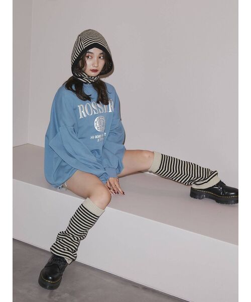 jouetie（ジュエティ）の「レッグウォーマー（レッグウォーマー・レディース・アイボリー/ピンク/グリーン/ブルー・FREE）」の5枚目の写真