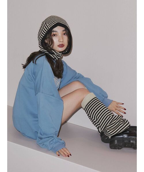 jouetie（ジュエティ）の「レッグウォーマー（レッグウォーマー・レディース・アイボリー/ピンク/グリーン/ブルー・FREE）」の13枚目の写真