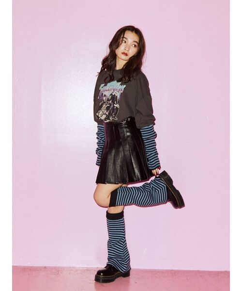 jouetie（ジュエティ）の「レッグウォーマー（レッグウォーマー・レディース・アイボリー/ピンク/グリーン/ブルー・FREE）」の11枚目の写真