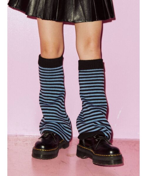 jouetie（ジュエティ）の「レッグウォーマー（レッグウォーマー・レディース・アイボリー/ピンク/グリーン/ブルー・FREE）」の6枚目の写真