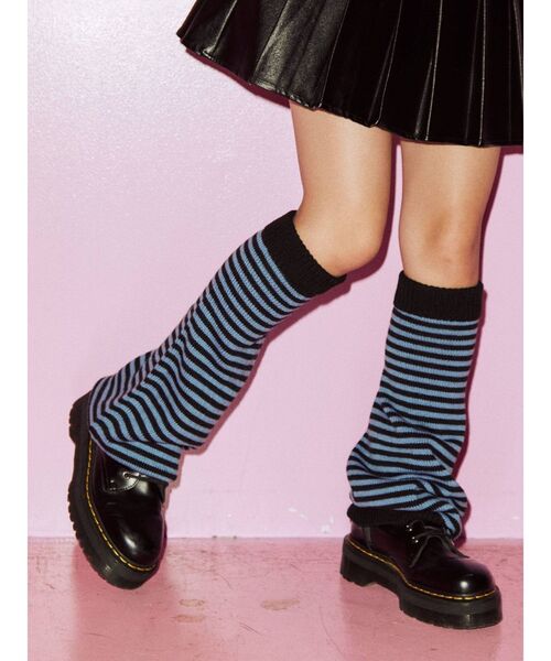 jouetie（ジュエティ）の「レッグウォーマー（レッグウォーマー・レディース・アイボリー/ピンク/グリーン/ブルー・FREE）」の14枚目の写真