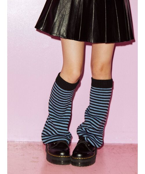 jouetie（ジュエティ）の「レッグウォーマー（レッグウォーマー・レディース・アイボリー/ピンク/グリーン/ブルー・FREE）」の17枚目の写真