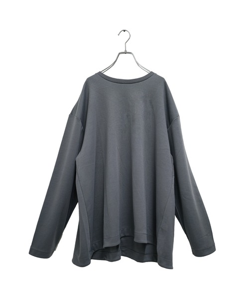 MinoriTY】Aラインテントライクカットソー 長袖ロンT メンズ 無地 秋服