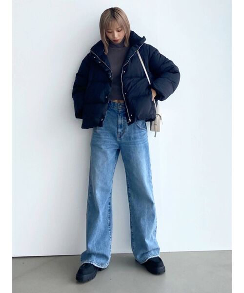 EMODA(エモダ)の「ドッキングスリーブボレロニット(ニット/セーター・レディース・アイボリー/グレー/ブラック・FREE)」の19枚目の写真