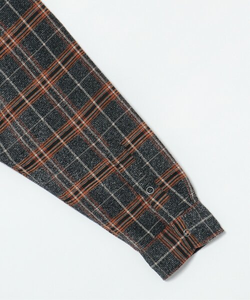 VENCEEXCHANGE（ヴァンスエクスチェンジ）の「モールツイードチェックシャツ（シャツ/ブラウス・メンズ・ブルー/グリーン/ブラック・L/M）」の18枚目の写真