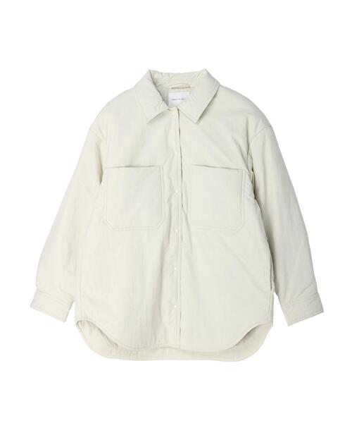 AMERICAN HOLIC(アメリカンホリック)の「あったかWポケット中綿ジャケット(ナイロンジャケット・レディース・アイボリー・M/L)」の21枚目の写真