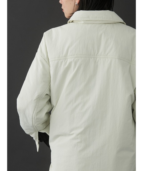 AMERICAN HOLIC(アメリカンホリック)の「あったかWポケット中綿ジャケット(ナイロンジャケット・レディース・アイボリー・M/L)」の16枚目の写真