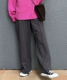 HONEYSUCKLE ROSE | 【HONEYSUCKLE ROSE】「MOCOMOCO」ワイドパンツ(スラックス)