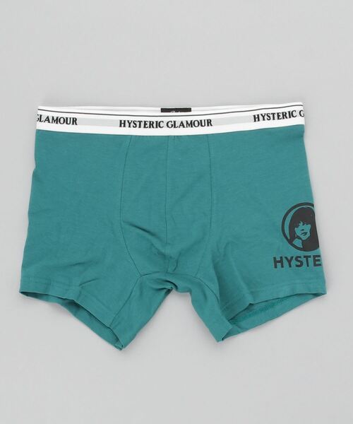 HYSTERIC GLAMOUR（ヒステリックグラマー）の「CIRCLE HEAD ボクサーブリーフ（ショーツ・メンズ・ブラック/レッド/グリーン・FREE）」の3枚目の写真