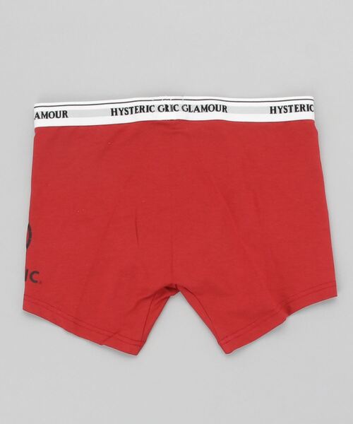 HYSTERIC GLAMOUR（ヒステリックグラマー）の「CIRCLE HEAD ボクサーブリーフ（ショーツ・メンズ・ブラック/レッド/グリーン・FREE）」の4枚目の写真