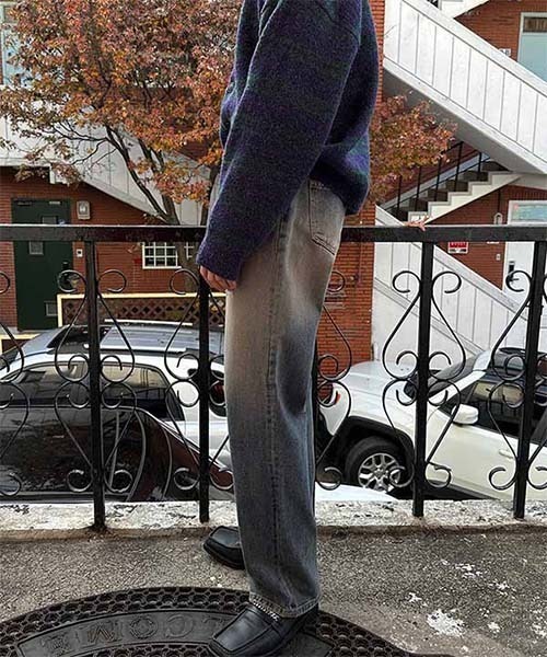 ASCLO(エジュクロ)の「ASCLO Alpaca Peter Cardigan(カーディガン/ボレロ・メンズ・パープル/チャコール・FREE)」の10枚目の写真