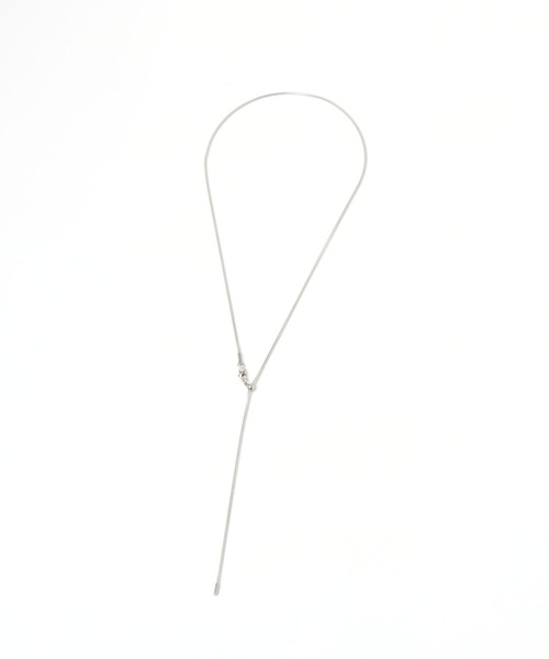 LOWRYS FARM（ローリーズファーム）の「ステンレススライドネックレス　180650（ネックレス・レディース・シルバー/ゴールド・FREE）」の3枚目の写真