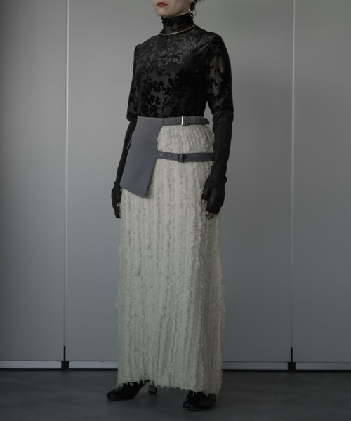 Ezick（エジック）の「Arm switch オパールトップス（Tシャツ/カットソー・レディース・ブラック系その他/ターメリック/ブラック/ブルー系その他・FREE）」の9枚目の写真