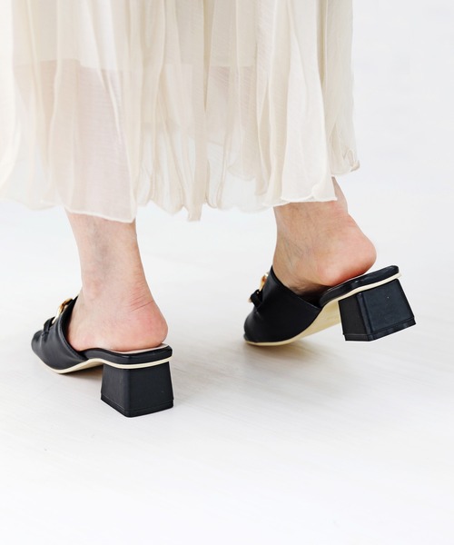 【RiiiKa/リーカ】チェーンミュールサンダル（サンダル）｜RiiiKa（リーカ）