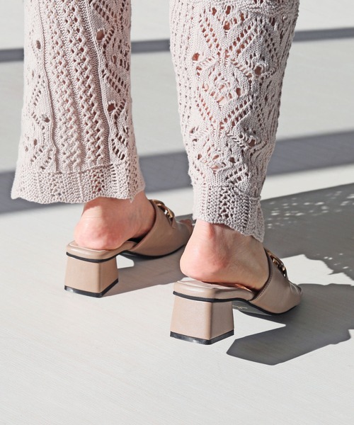 【RiiiKa/リーカ】チェーンミュールサンダル（サンダル）｜RiiiKa（リーカ）