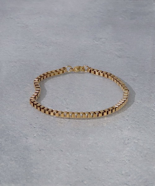 SBG（エスビー）の「SBG ベネチアンチェーンブレスレット（ブレスレット・メンズ・シルバー系その他/ゴールド/ゴールド系その他/ブラック/ブラック系その他/シルバー・19cm）」の15枚目の写真