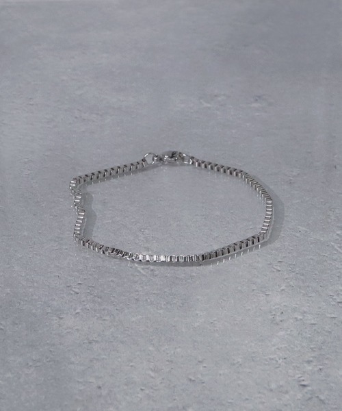 SBG（エスビー）の「SBG ベネチアンチェーンブレスレット（ブレスレット・メンズ・シルバー系その他/ゴールド/ゴールド系その他/ブラック/ブラック系その他/シルバー・19cm）」の16枚目の写真