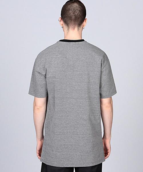 EN ROUTE（アンルート）の「ENR ペーパーライクTシャツ●（Tシャツ/カットソー・メンズ・オフホワイト/ブラック/グレー・2/1/3）」の4枚目の写真