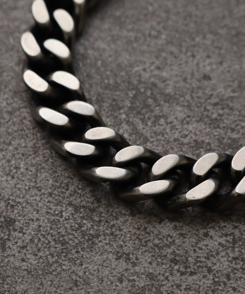 welise（ウェライズ）の「【welise/ウェライズ】ボリュームロッキングチェーンブレスレット（ブレスレット・メンズ・アンティークシルバー/シルバー・FREE）」の8枚目の写真