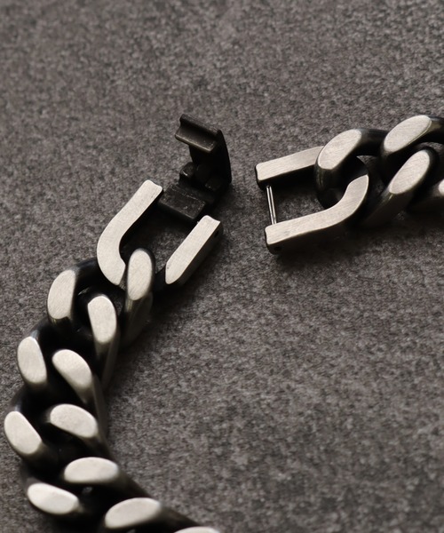 welise（ウェライズ）の「【welise/ウェライズ】ボリュームロッキングチェーンブレスレット（ブレスレット・メンズ・アンティークシルバー/シルバー・FREE）」の11枚目の写真