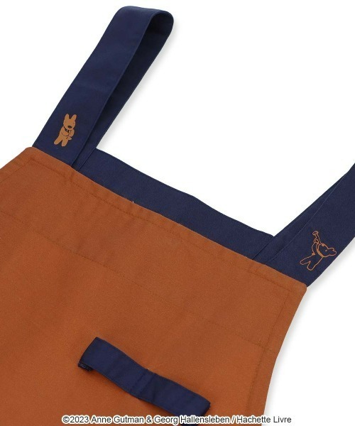 NAIGAI（ナイガイ）の「Gaspard et Lisa 撥水加工 綿100％ 30ツイル プティポイント H型 エプロン 70830904（エプロン・レディース・ベージュ/ブラウン/ネイビー・FREE）」の10枚目の写真