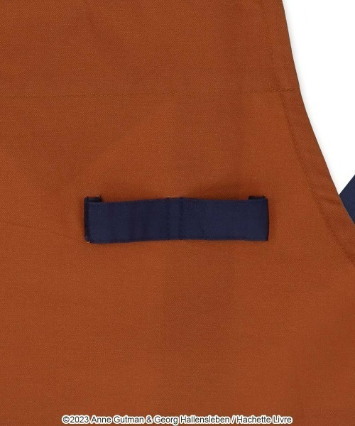 NAIGAI（ナイガイ）の「Gaspard et Lisa 撥水加工 綿100％ 30ツイル プティポイント H型 エプロン 70830904（エプロン・レディース・ベージュ/ブラウン/ネイビー・FREE）」の7枚目の写真