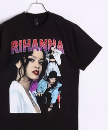 ROCK-OFF（ロックオフ）の「ミュージシャン ROCKOFF 半袖プリントＴシャツ（Tシャツ/カットソー）」