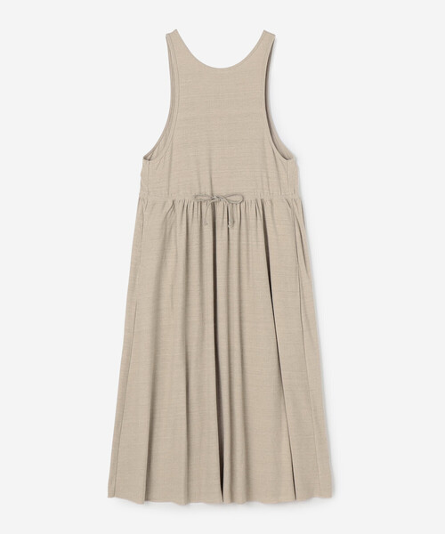 UNFIL(アンフィル)の「unfil | ローシルクジャージー ギャザーワンピース WOMEN(ワンピース・レディース・グリーン/ブラック/ベージュ・0)」の19枚目の写真