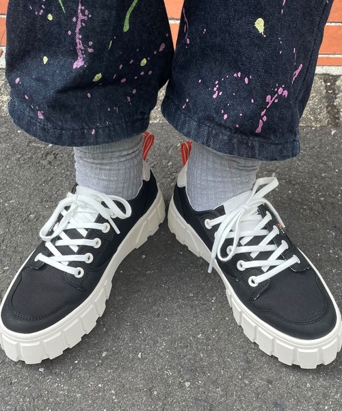 PALLADIUM（パラディウム）の「PALLADIUM/パラディウム PALLATOWER LO/パラタワー ロー（スニーカー・レディース・ホワイト/ベージュ/ブラック/ホワイト系その他2/ホワイト系その他・23.5cm/23cm/24cm/25cm/24.5cm/22.5cm）」の10枚目の写真