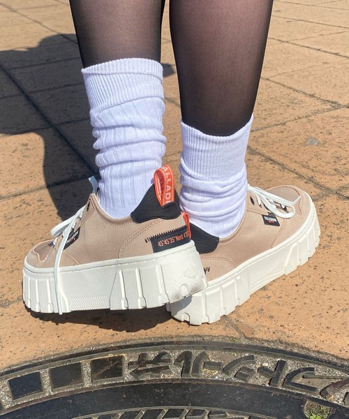 PALLADIUM（パラディウム）の「PALLADIUM/パラディウム PALLATOWER LO/パラタワー ロー（スニーカー・レディース・ホワイト/ベージュ/ブラック/ホワイト系その他2/ホワイト系その他・23.5cm/23cm/24cm/25cm/24.5cm/22.5cm）」の14枚目の写真