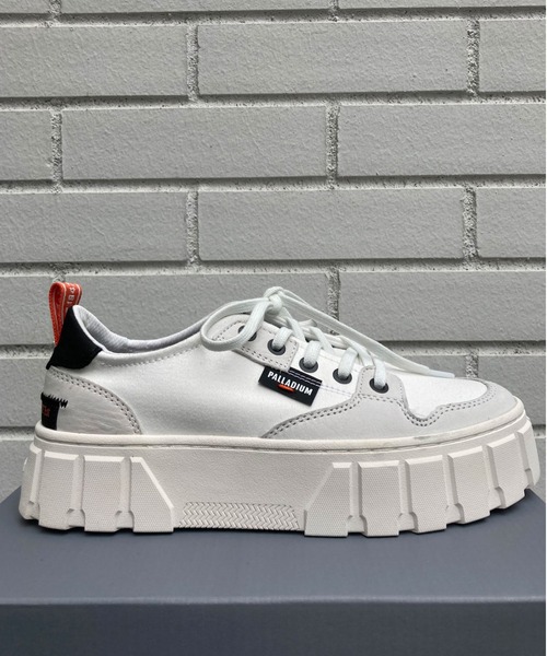 PALLADIUM（パラディウム）の「PALLADIUM/パラディウム PALLATOWER LO/パラタワー ロー（スニーカー・レディース・ホワイト/ベージュ/ブラック/ホワイト系その他2/ホワイト系その他・23.5cm/23cm/24cm/25cm/24.5cm/22.5cm）」の16枚目の写真