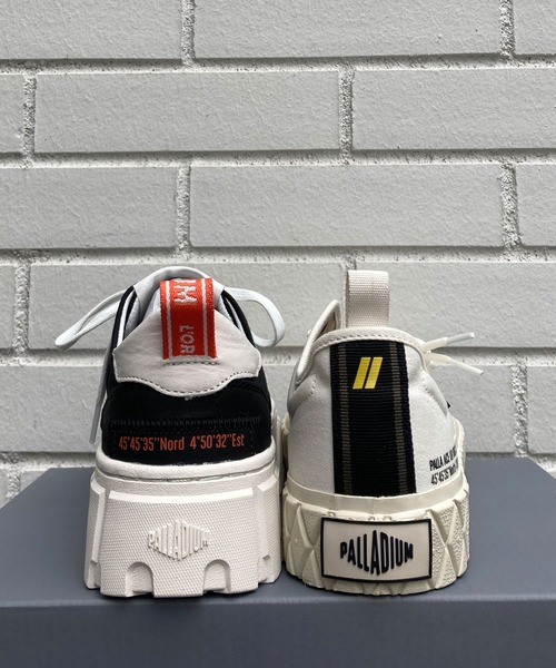 PALLADIUM（パラディウム）の「PALLADIUM/パラディウム PALLATOWER LO/パラタワー ロー（スニーカー・レディース・ホワイト/ベージュ/ブラック/ホワイト系その他2/ホワイト系その他・23.5cm/23cm/24cm/25cm/24.5cm/22.5cm）」の19枚目の写真