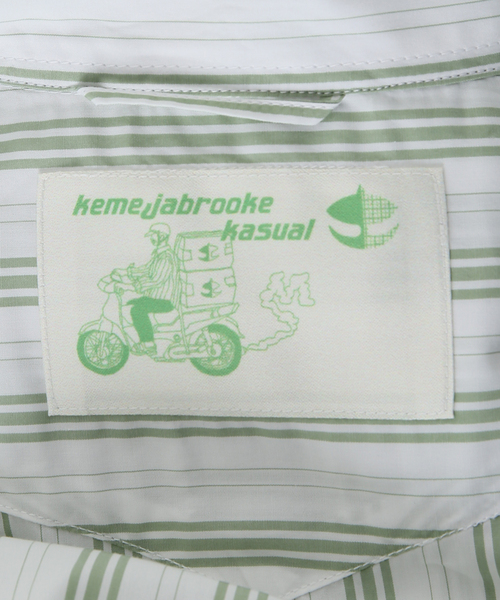 rajabrooke（ラジャブルック）の「【rajabrooke / ラジャブルック】JALUR SHIRT（シャツ/ブラウス・メンズ・グリーン・SMALL/MEDIUM）」の9枚目の写真