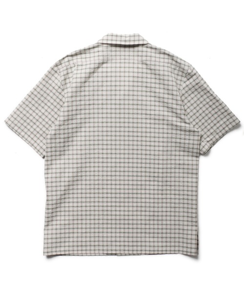 ROTAR(ローター)の「Cotton Linen Soccer Check Shirt(シャツ/ブラウス・メンズ・レッド系その他/ブラック/グリーン・LARGE/X-LARGE/MEDIUM)」の6枚目の写真