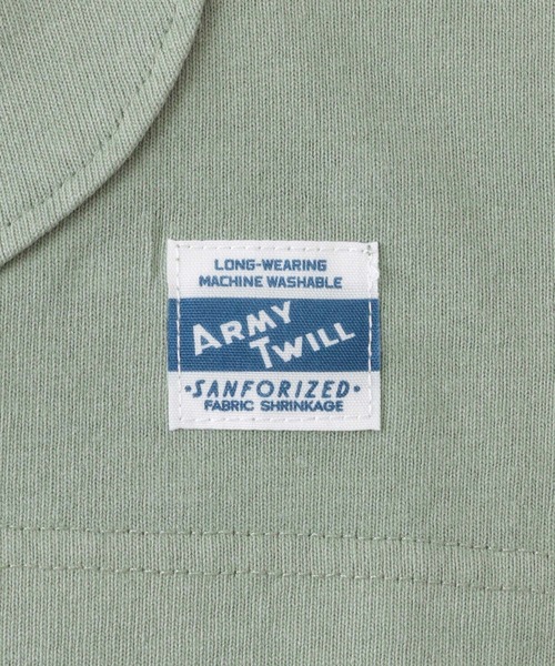 ARMY TWILL（アーミーツイル）の「ARMY TWILL　Heavy Jersey Hoodie（パーカー・メンズ・チャコールグレー/ブルー系その他/ホワイト・MEDIUM/LARGE）」の20枚目の写真