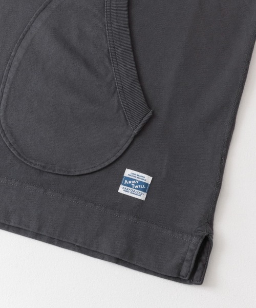 ARMY TWILL（アーミーツイル）の「ARMY TWILL　Heavy Jersey Hoodie（パーカー・メンズ・チャコールグレー/ブルー系その他/ホワイト・MEDIUM/LARGE）」の19枚目の写真