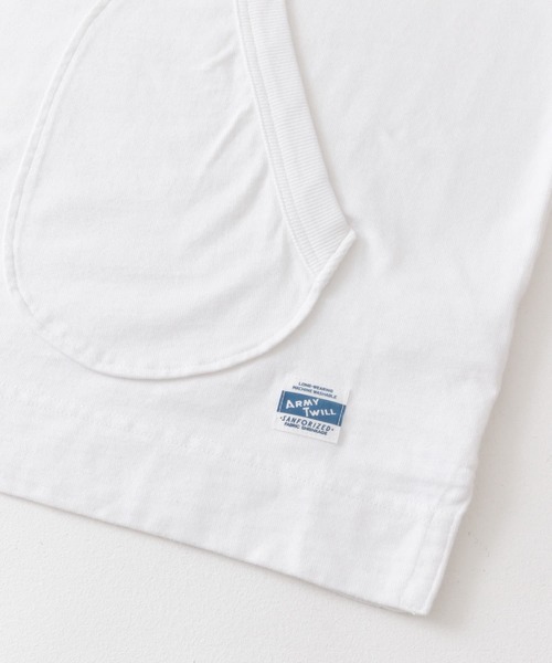 ARMY TWILL（アーミーツイル）の「ARMY TWILL　Heavy Jersey Hoodie（パーカー・メンズ・チャコールグレー/ブルー系その他/ホワイト・MEDIUM/LARGE）」の18枚目の写真