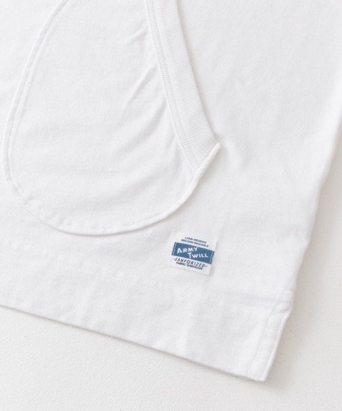 ARMY TWILL（アーミーツイル）の「ARMY TWILL　Heavy Jersey Hoodie（パーカー・メンズ・チャコールグレー/ブルー系その他/ホワイト・MEDIUM/LARGE）」の7枚目の写真