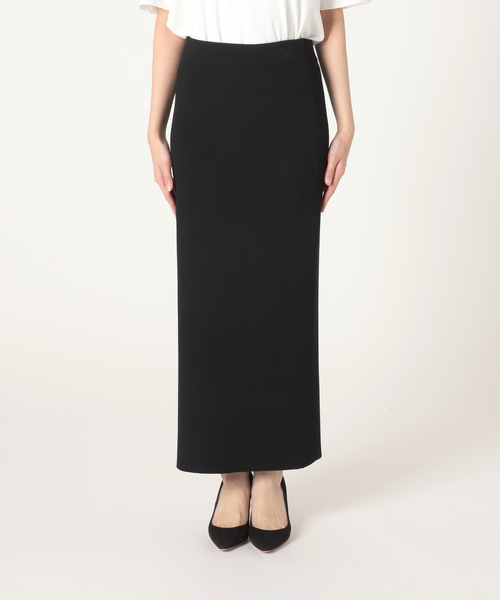 Deuxieme Classe tranquil knit スカート　ブラック ニット スカート（スカート）｜Deuxieme Classe（ドゥーズィエム