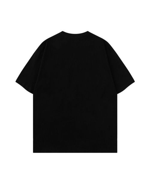 HOOK(フック)の「【HOOK】個性派星パッチワークフリンジビッグTEE(Tシャツ/カットソー・メンズ・ホワイト/ブラック/ブルー・M/L/XL)」の12枚目の写真
