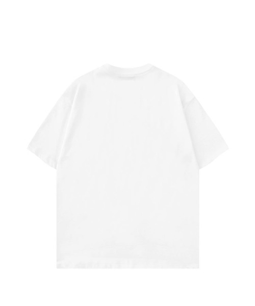 HOOK(フック)の「【HOOK】個性派星パッチワークフリンジビッグTEE(Tシャツ/カットソー・メンズ・ホワイト/ブラック/ブルー・M/L/XL)」の4枚目の写真